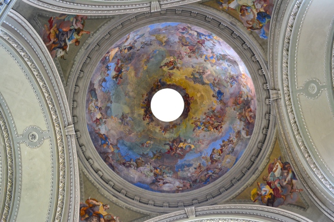 Dome of the Vác Cathedral